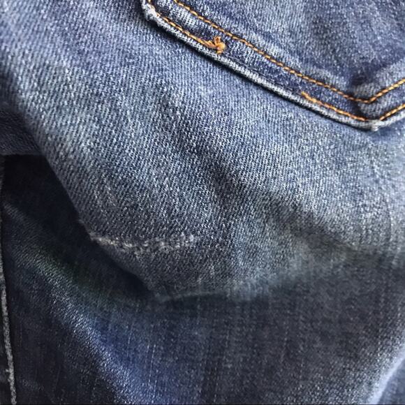 Joie Mid Rise Dark Wash Skinny Jeans Size 27 Stretch Denim Winter Normcore Basic - Picture 6 of 8